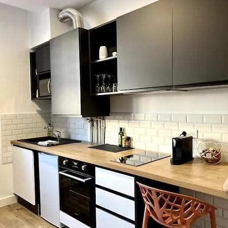 New T2 Au Centre De 3min De La Gare Apartament *
